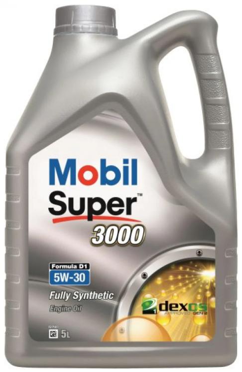 Ulei de motor sintetic MOBIL Super 3000 Formula D1 5W30, 5 litri